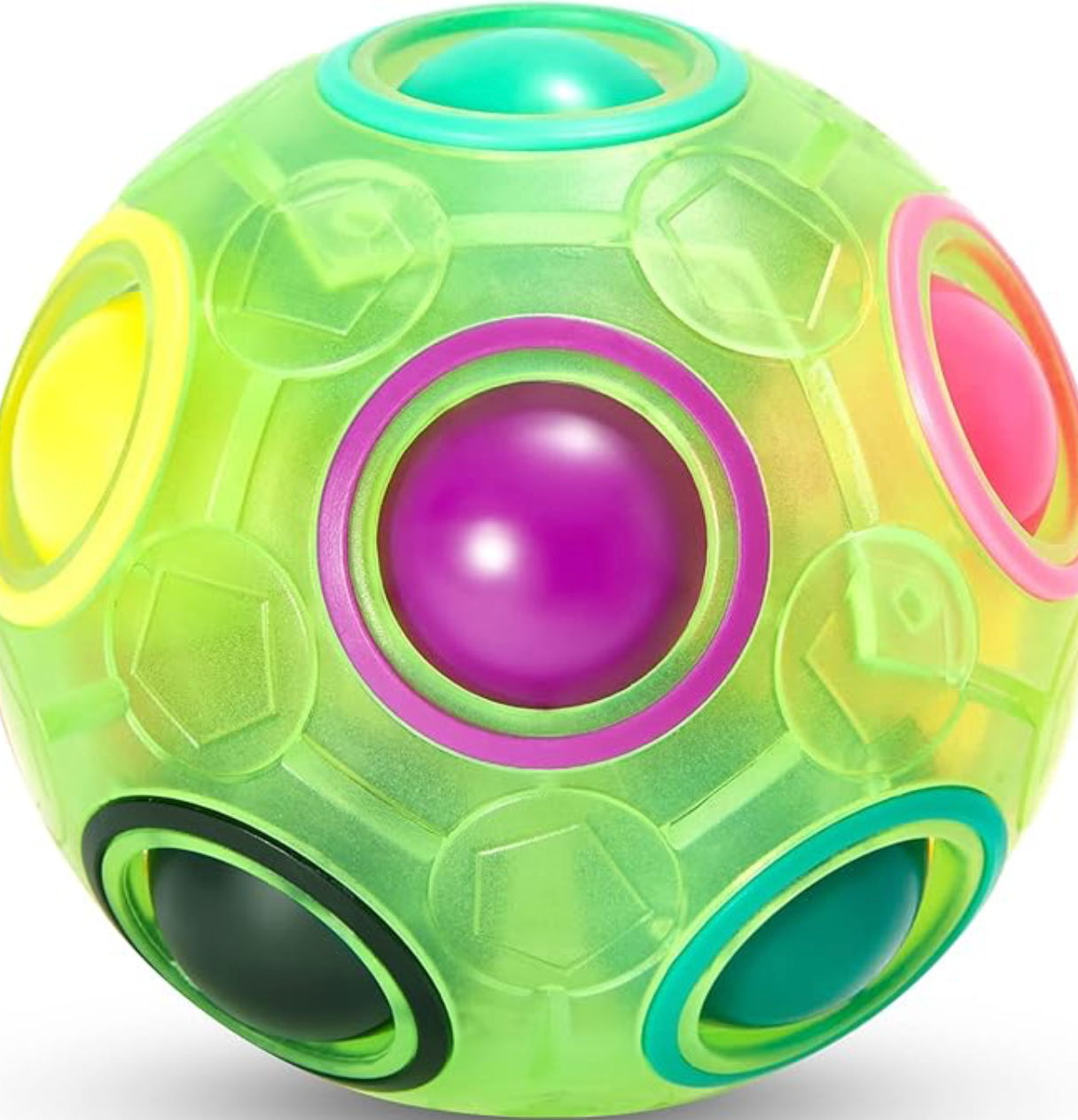 Green Rainbow Ball